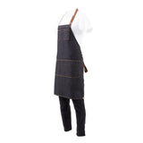 Chef Works Urban Memphis Bib Apron Indigo