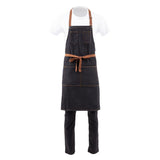 Chef Works Urban Memphis Bib Apron Indigo
