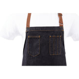 Chef Works Urban Memphis Bib Apron Indigo