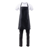Chef Works Two Pocket Bib Apron Black