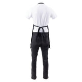 Chef Works Two Pocket Bib Apron Black