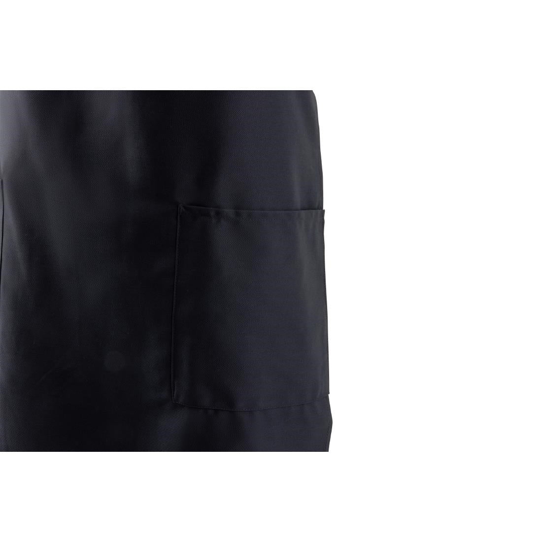 Chef Works Two Pocket Bib Apron Black