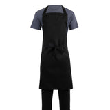 Whites XL Bib Apron Black