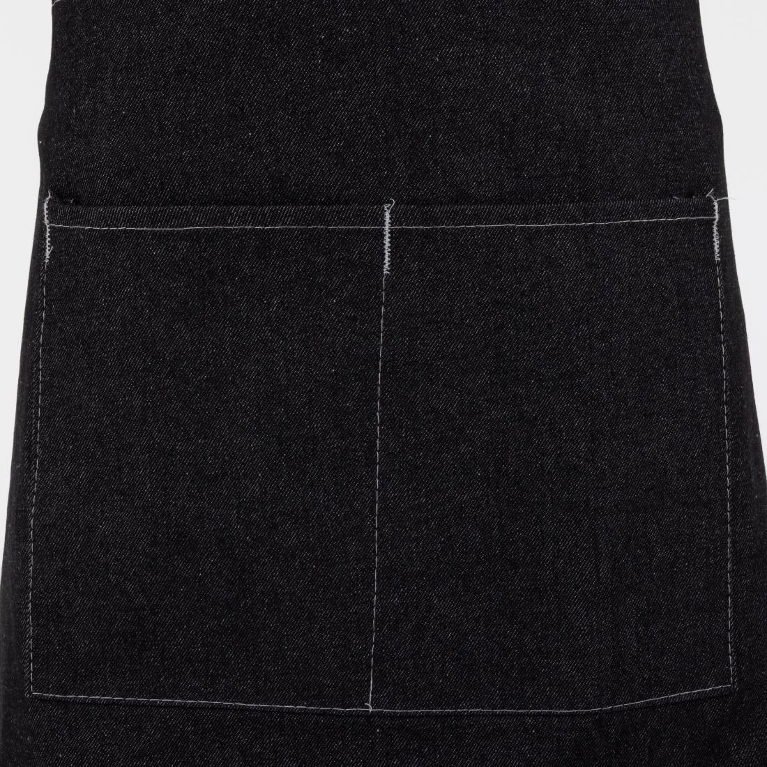 Southside Denim Waist Apron Black