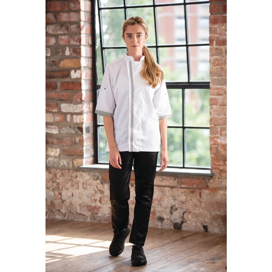 Southside Unisex Chef Jacket White L