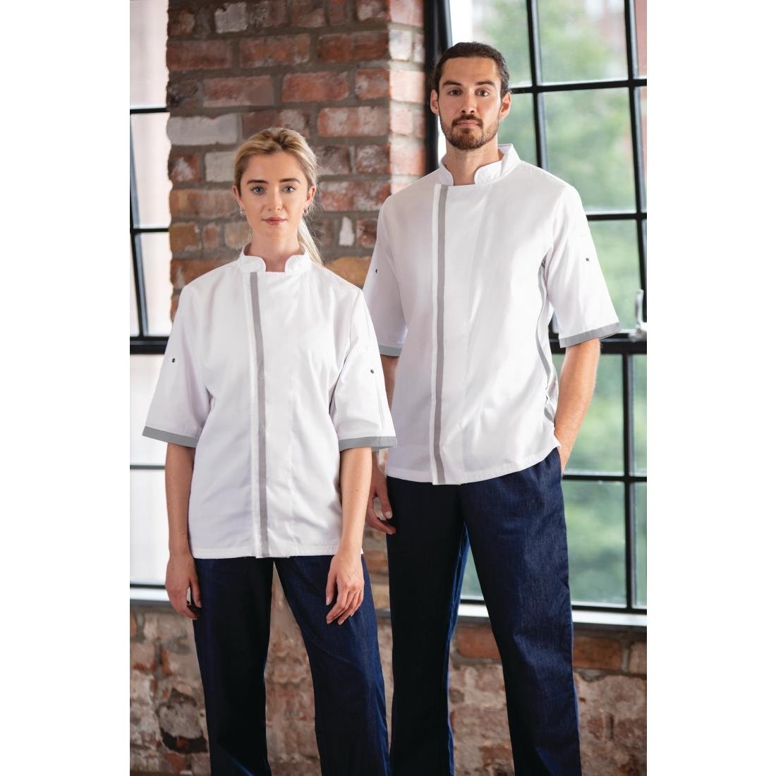 Southside Unisex Chef Jacket White L