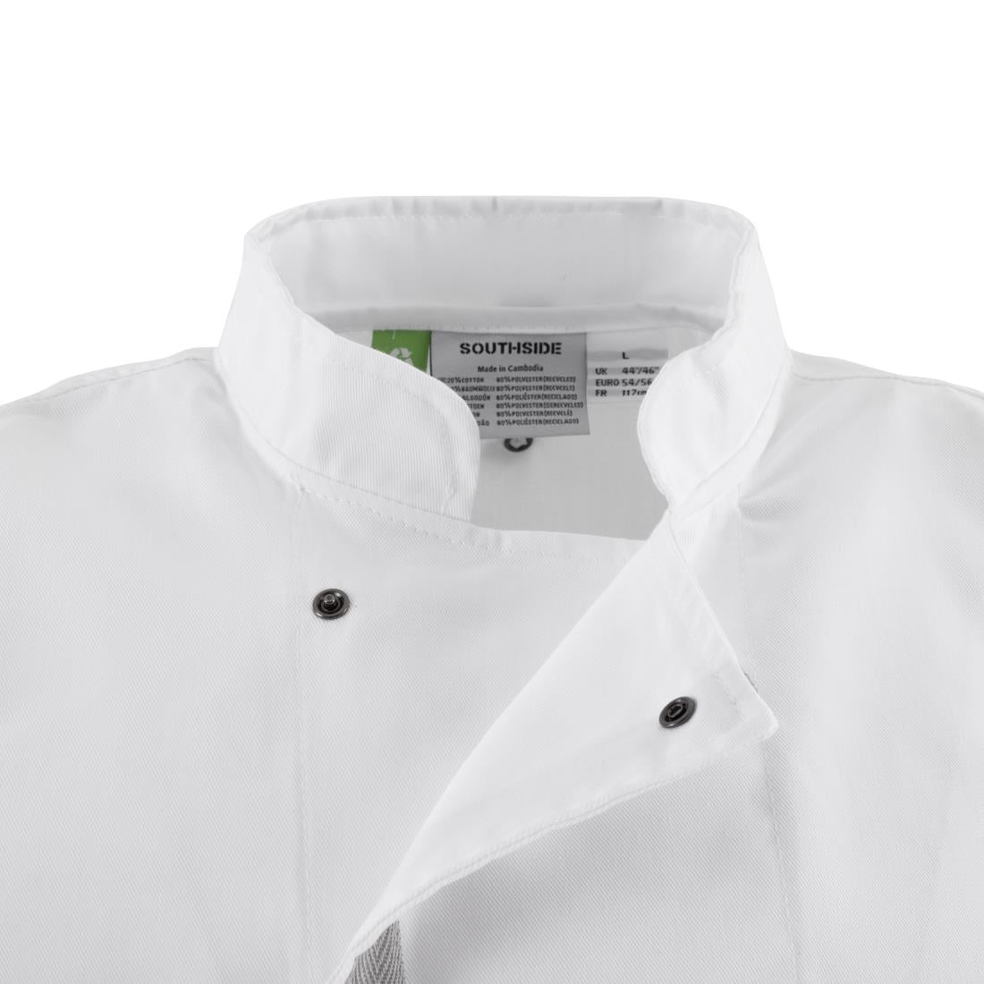 Southside Unisex Chef Jacket White 2XL