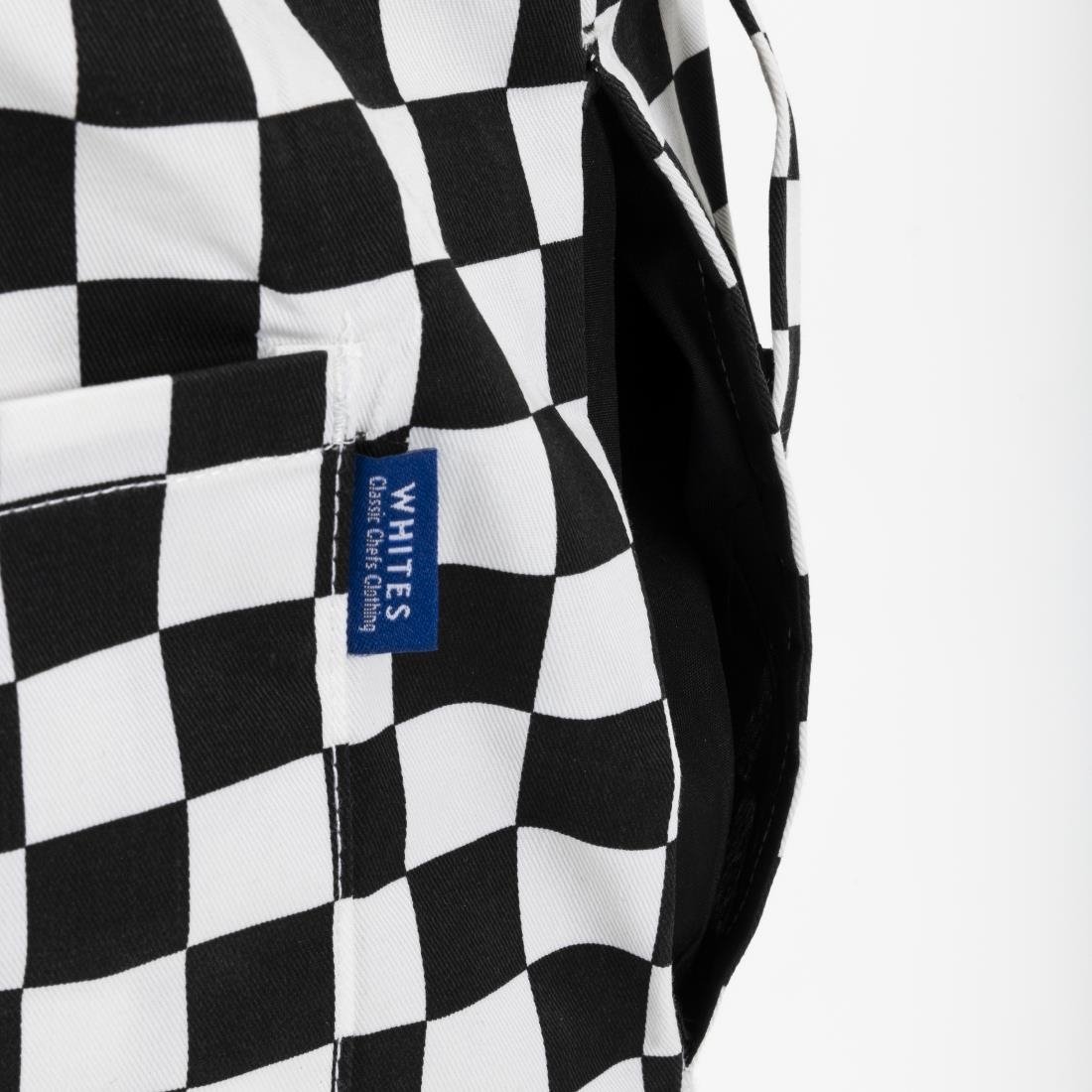 Whites Unisex Vegas Trousers Big Black & White Check Size M