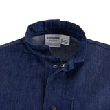 Southside NY Queens Womens Denim Lightweight Chefs Shirt Size XL