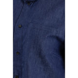 Southside NY Queens Womens Denim Lightweight Chefs Shirt Size XS