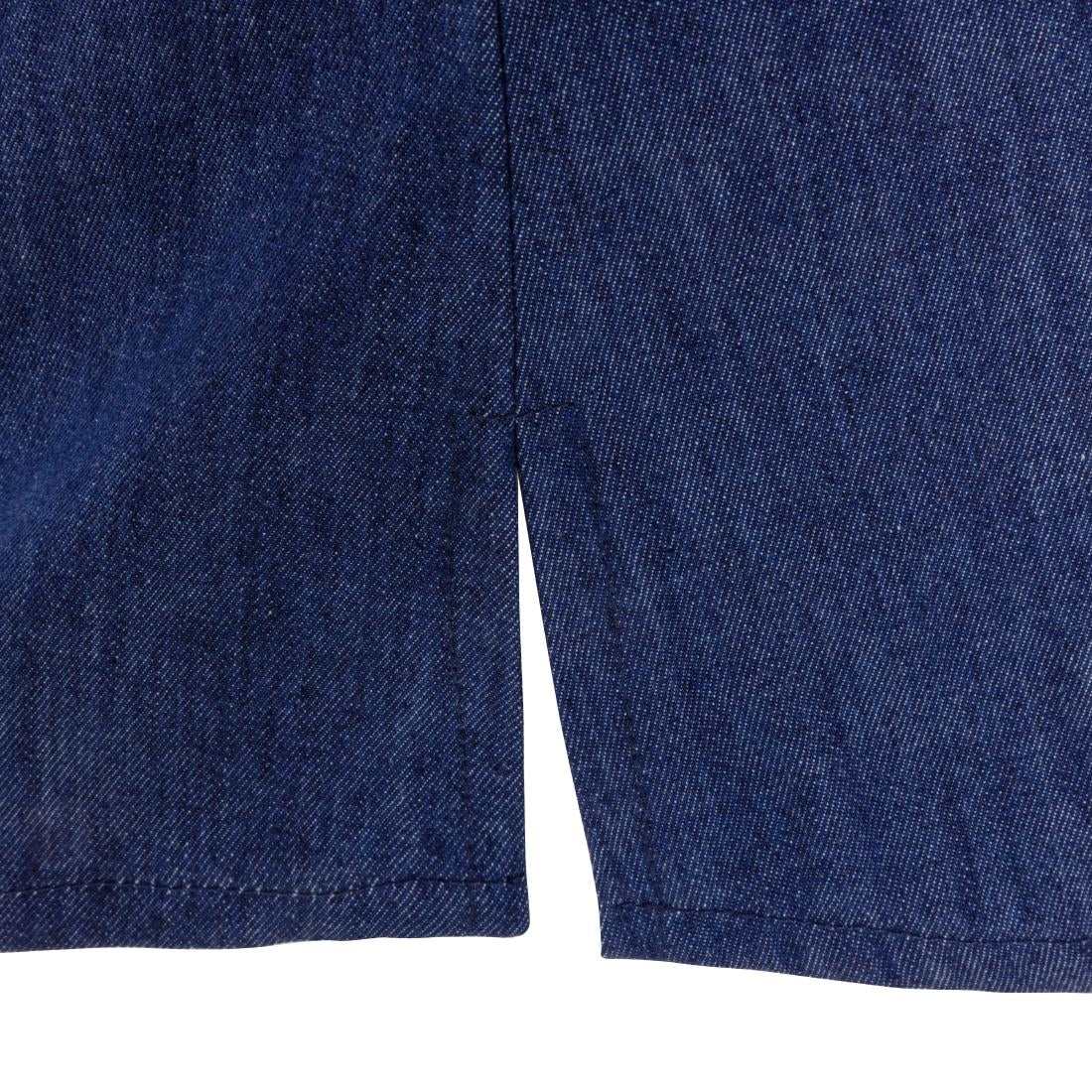 Southside NY Queens Womens Denim Lightweight Chefs Shirt Size XS