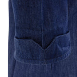 Southside NY Queens Womens Denim Lightweight Chefs Shirt Size M