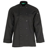Chef Works Le Mans Recycled Unisex Chef Jacket Black 2XL
