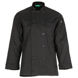Chef Works Le Mans Recycled Unisex Chef Jacket Black M