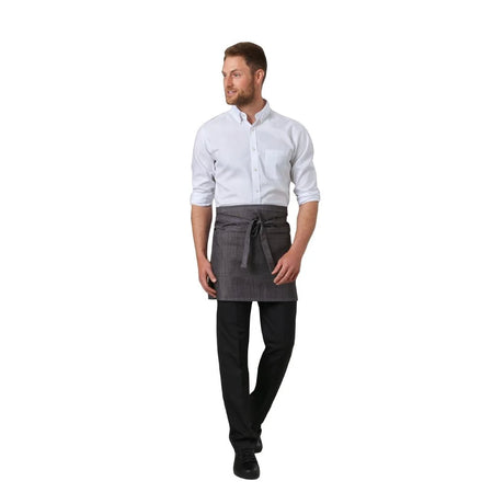 Brook Taverner Mens Mars Short Leg  Black Waiting Trousers Size 46"
