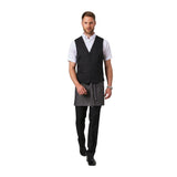 Brook Taverner Mens Mercury Black Waistcoat XL