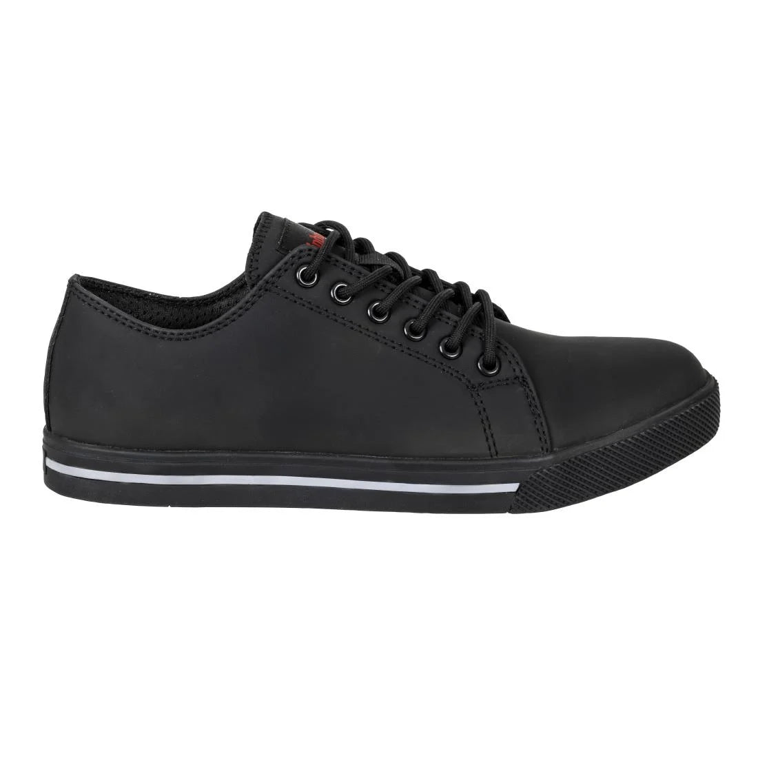 Slipbuster Microfibre Safety Trainers Matte Black 43