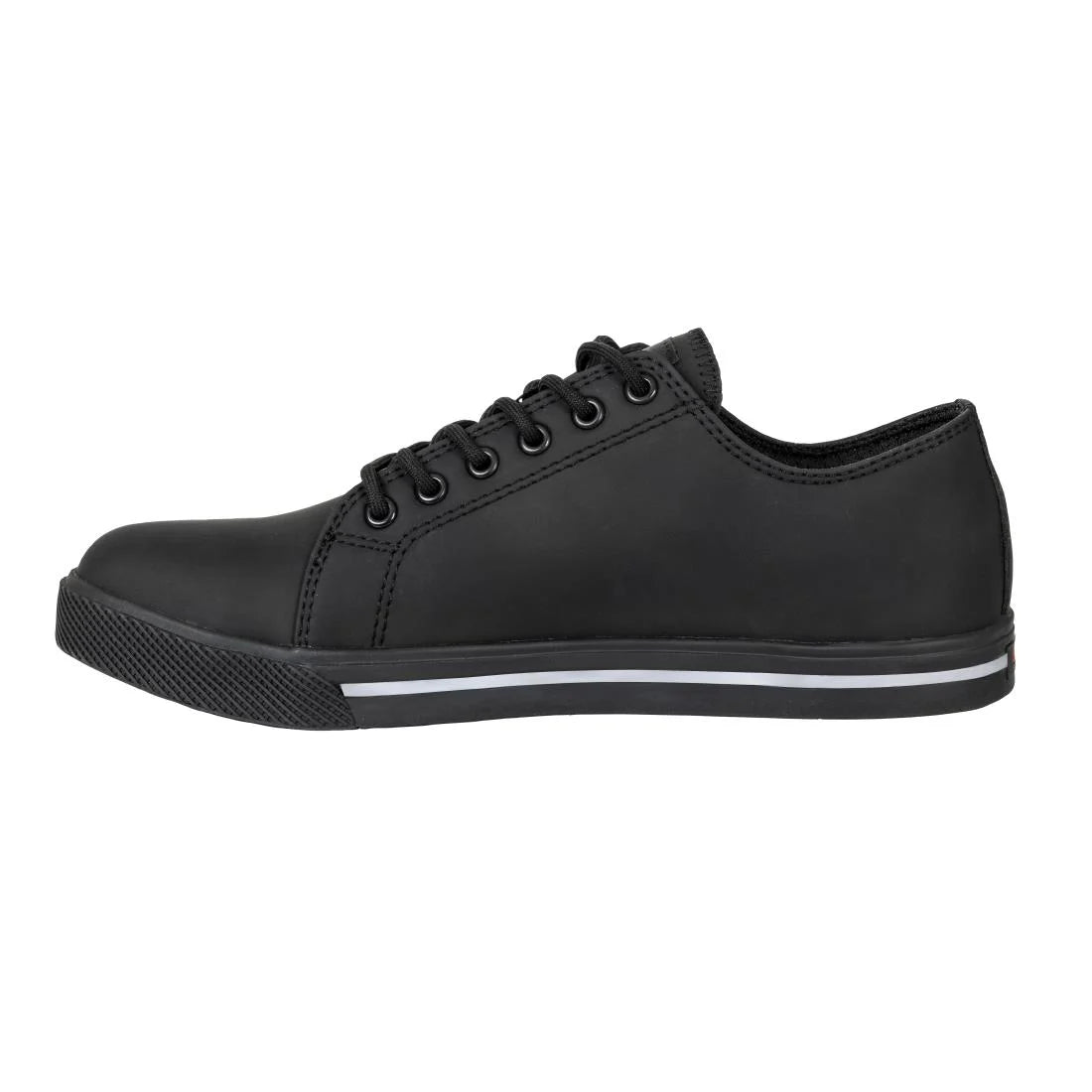 Slipbuster Microfibre Safety Trainers Matte Black 39