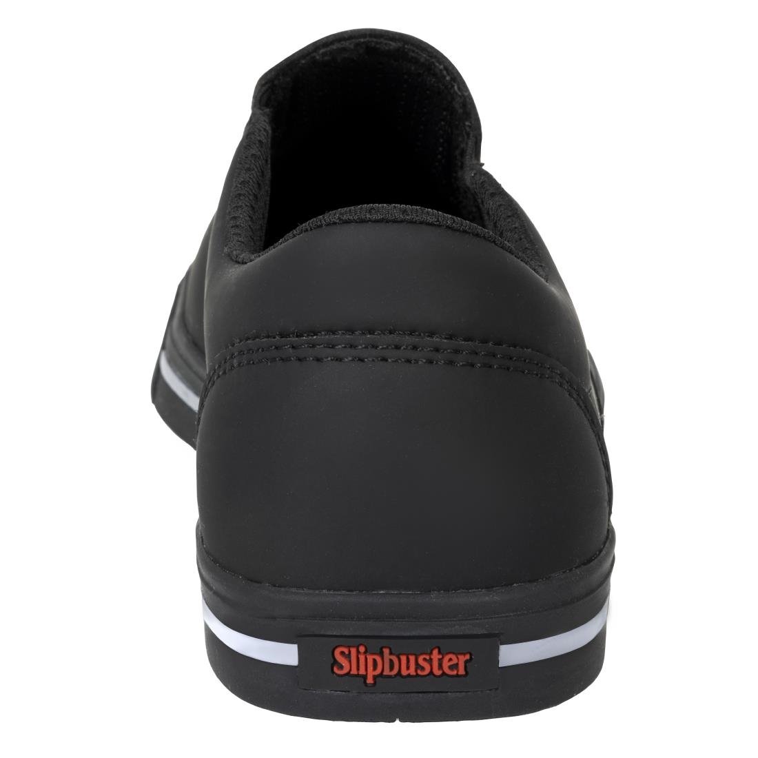 Slipbuster Microfibre Slip-on Shoe Matte Black 42