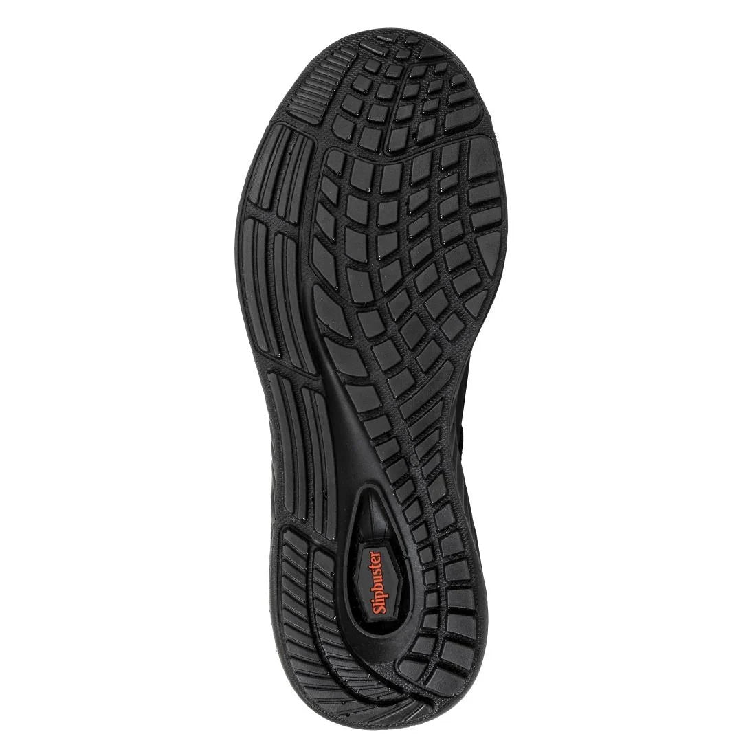 Slipbuster Microfibre Safety Trainers Matte Black 40