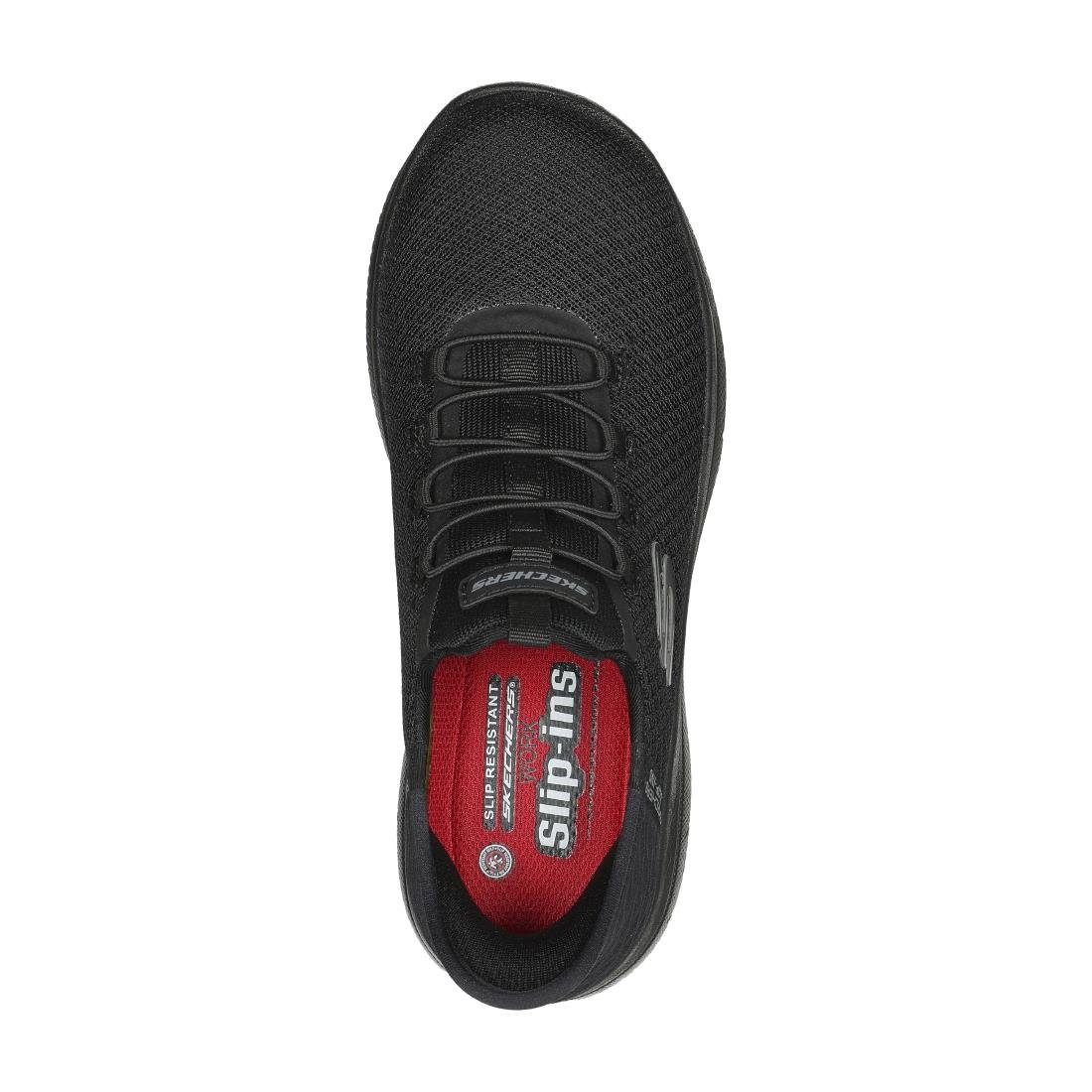 Skechers Womens Summit SR Slip In Shoes Black Size 41