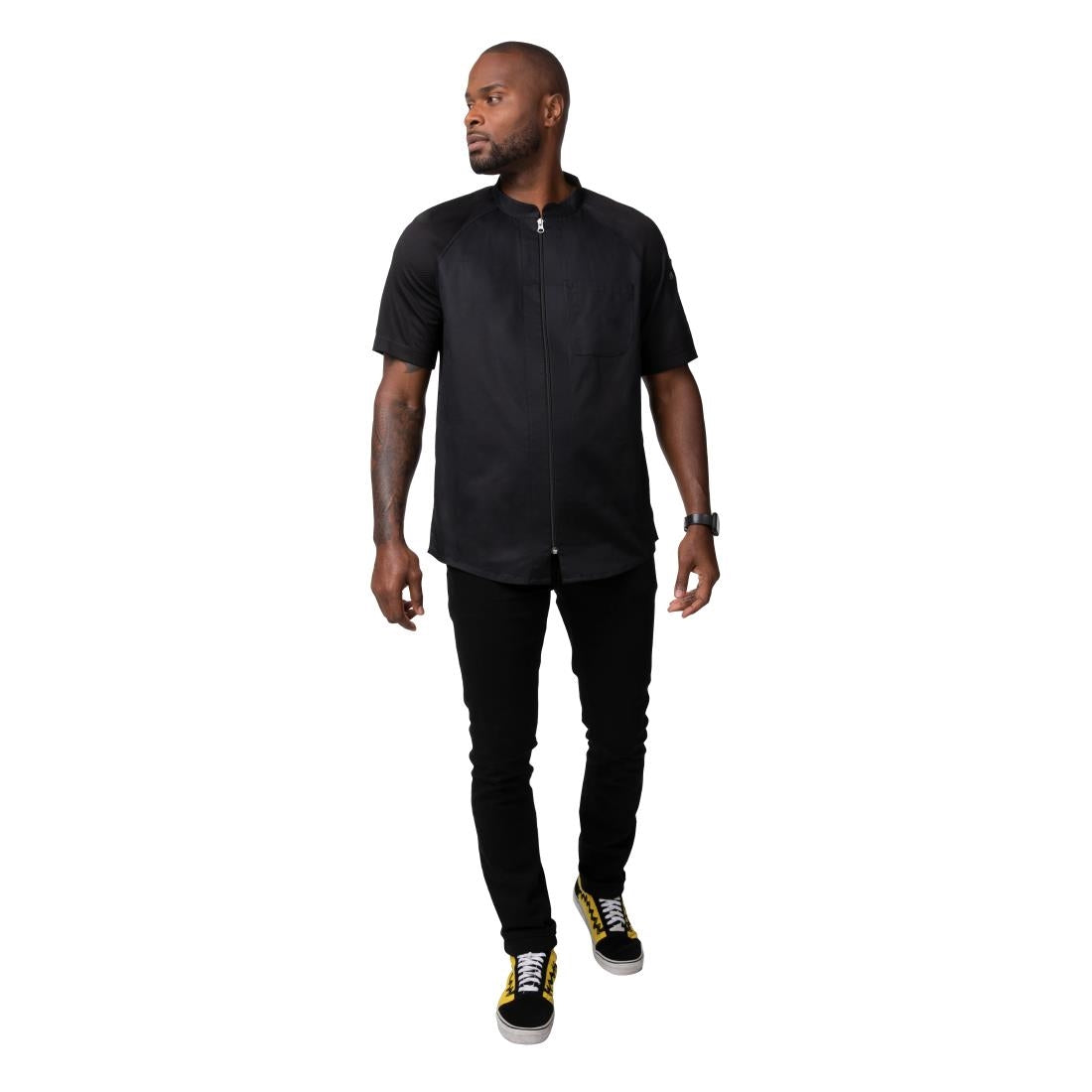 Chef Works Arcadia Sustainable Chef Jacket Black XL
