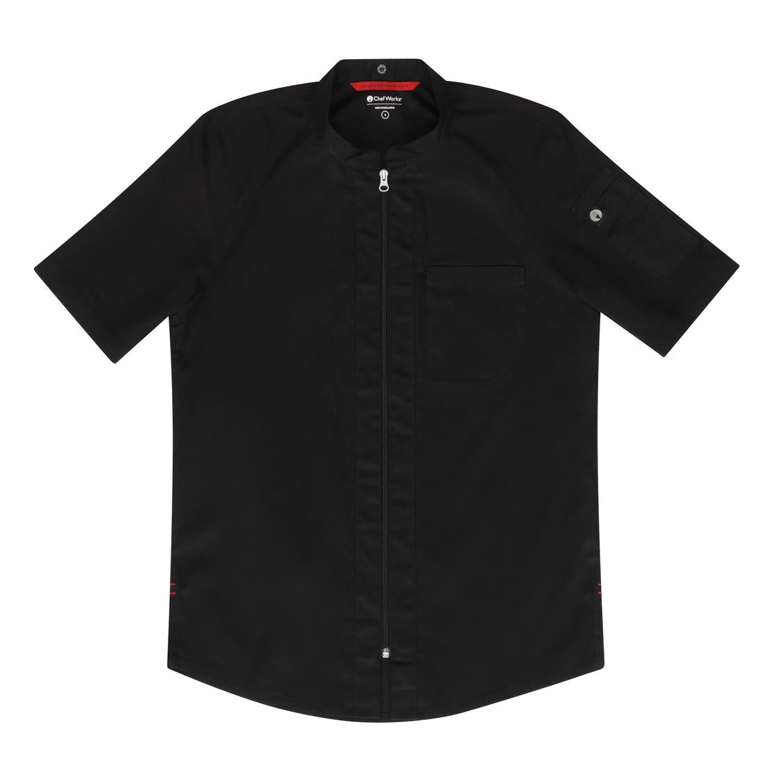 Chef Works Arcadia Sustainable Unisex Chef Jacket Black XL
