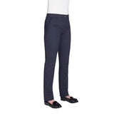 Brook Taverner Womens Houston Slim Leg Chinos Navy Size 12