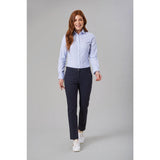 Brook Taverner Womens Houston Slim Leg Chinos Navy Size 24