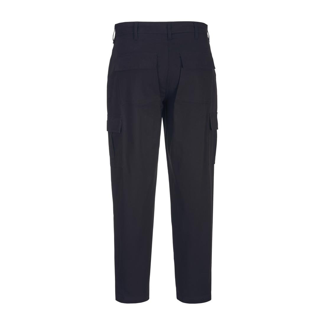 Portwest Eco Women's Stretch Cargo Trousers Black Size 16