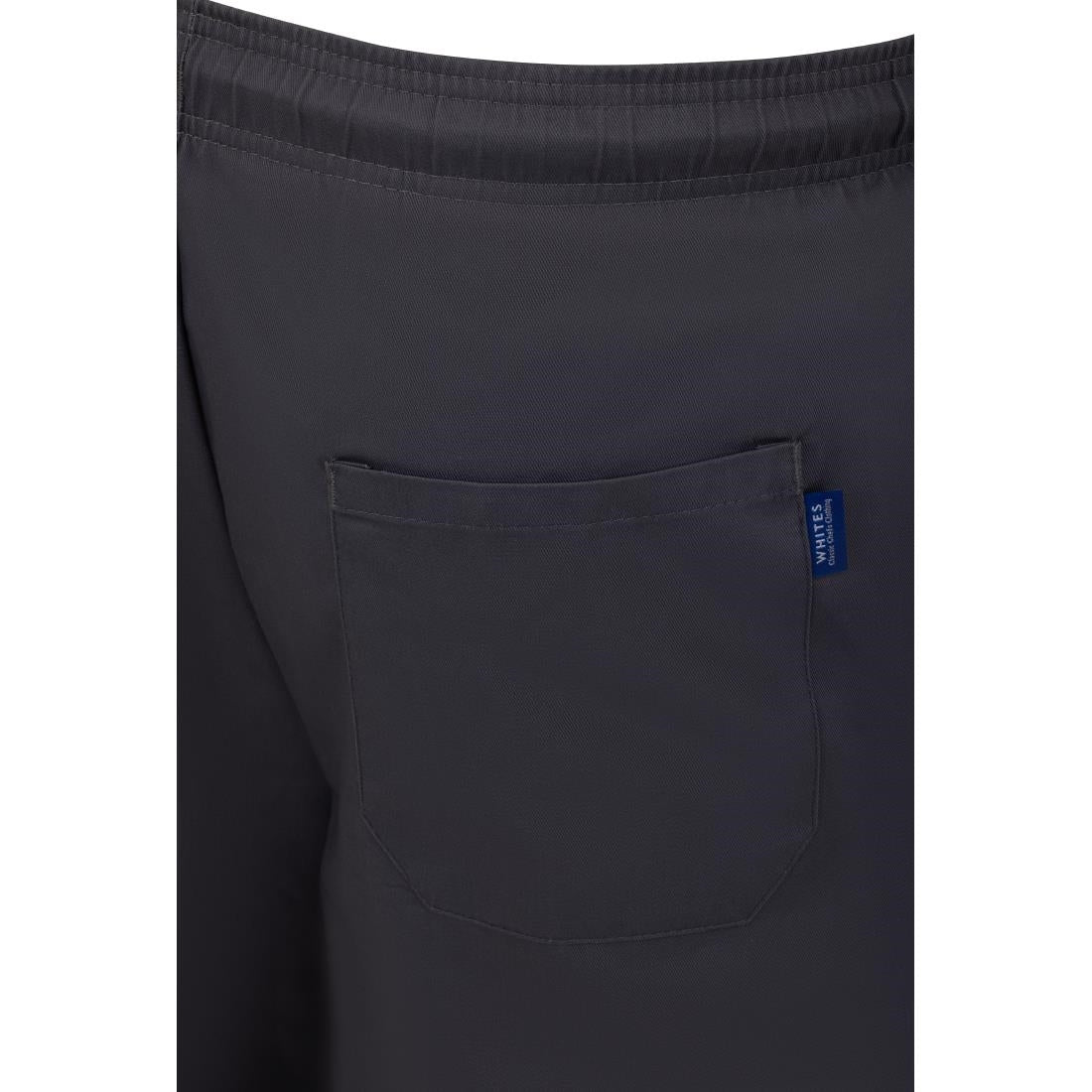 Whites Vegas Chefs Trousers Charcoal Size 2XL