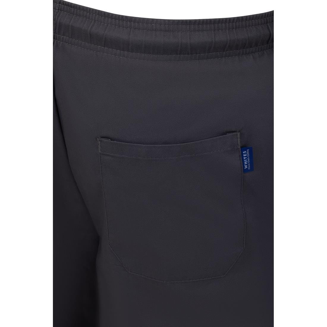 Whites Vegas Chefs Trousers Charcoal Size XL