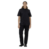 Southside Harlem Short Sleeve Chef Jacket Black S
