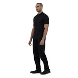 Southside Harlem Short Sleeve Chef Jacket Black S