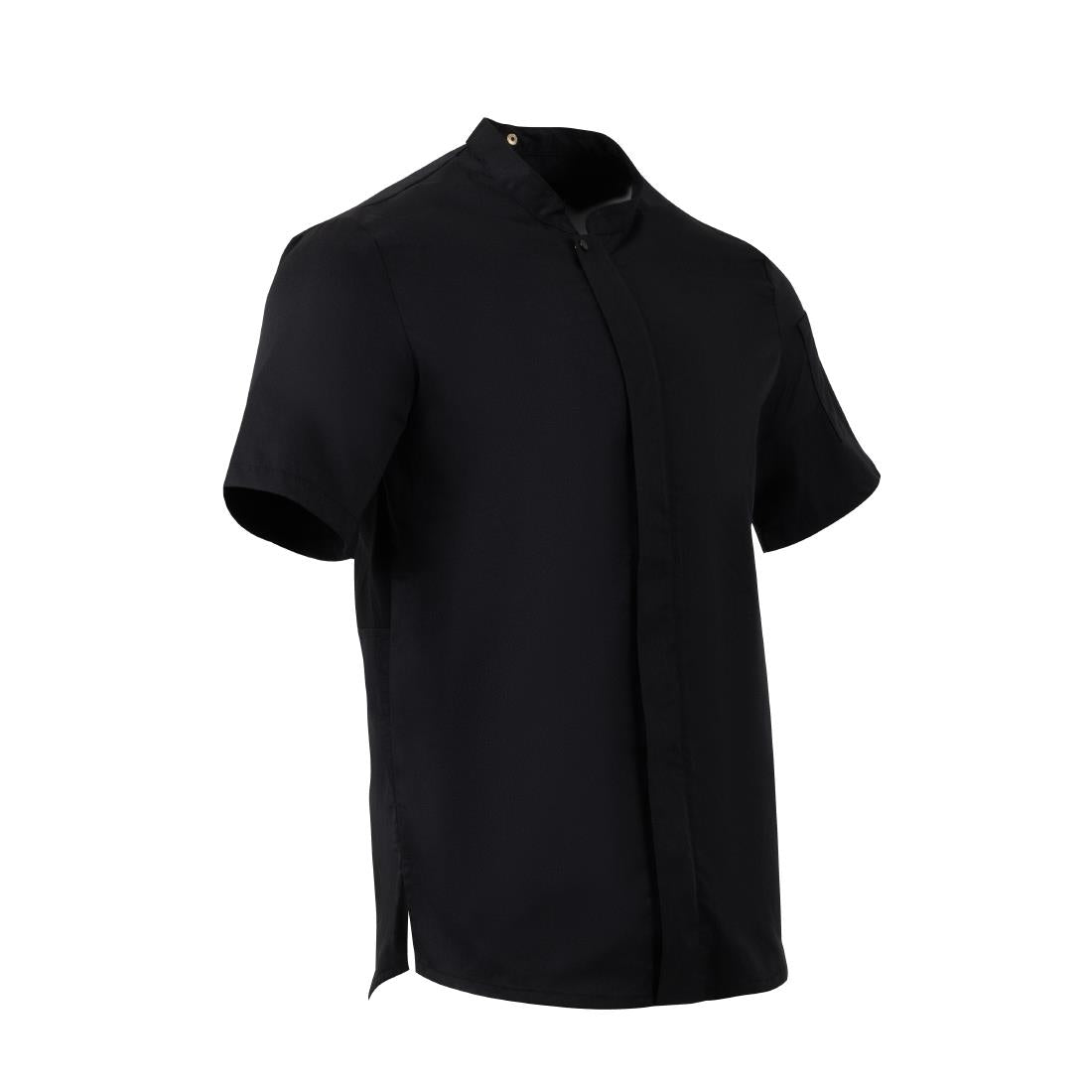 Southside Harlem Short Sleeve Chef Jacket Black S