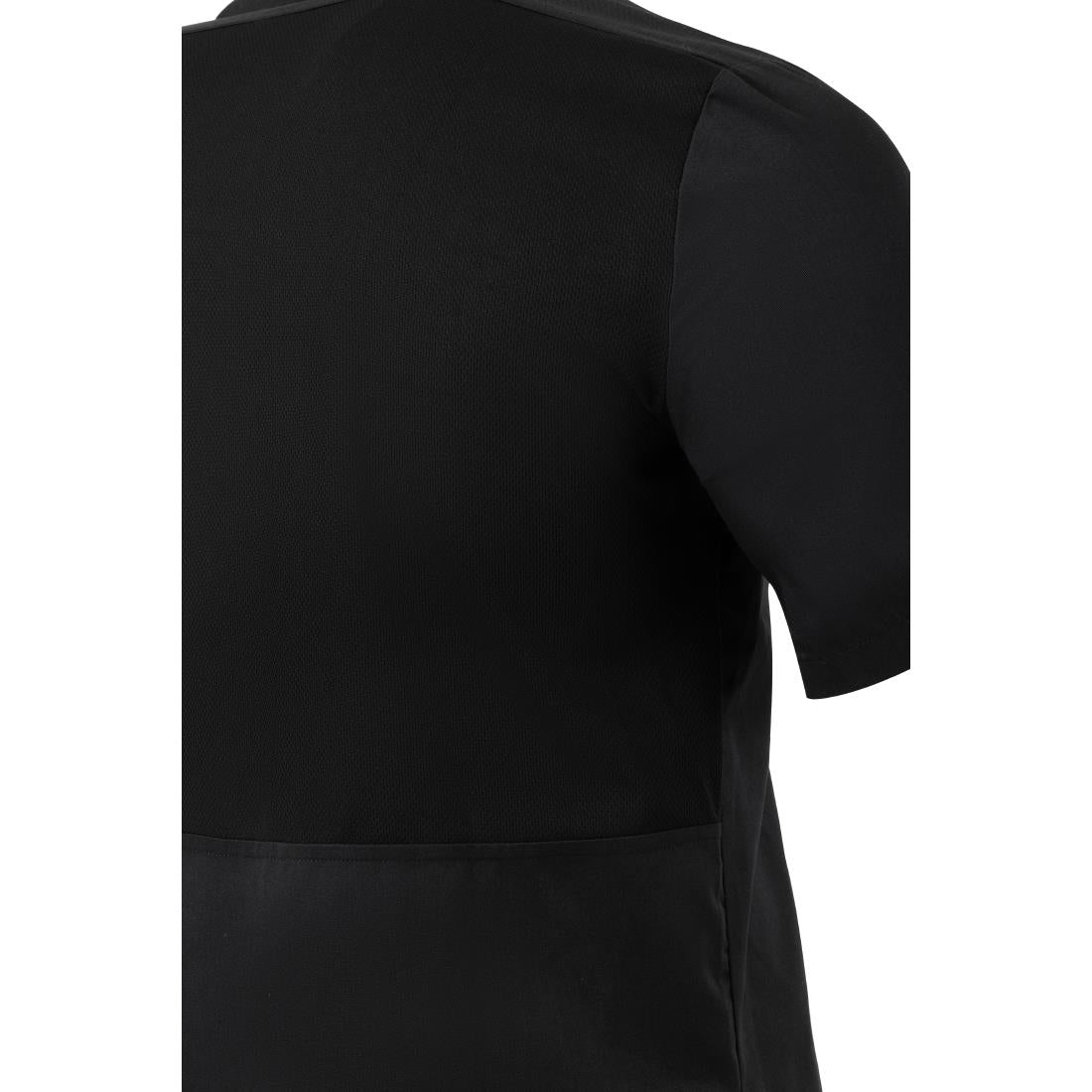 Southside Harlem Short Sleeve Chef Jacket Black S