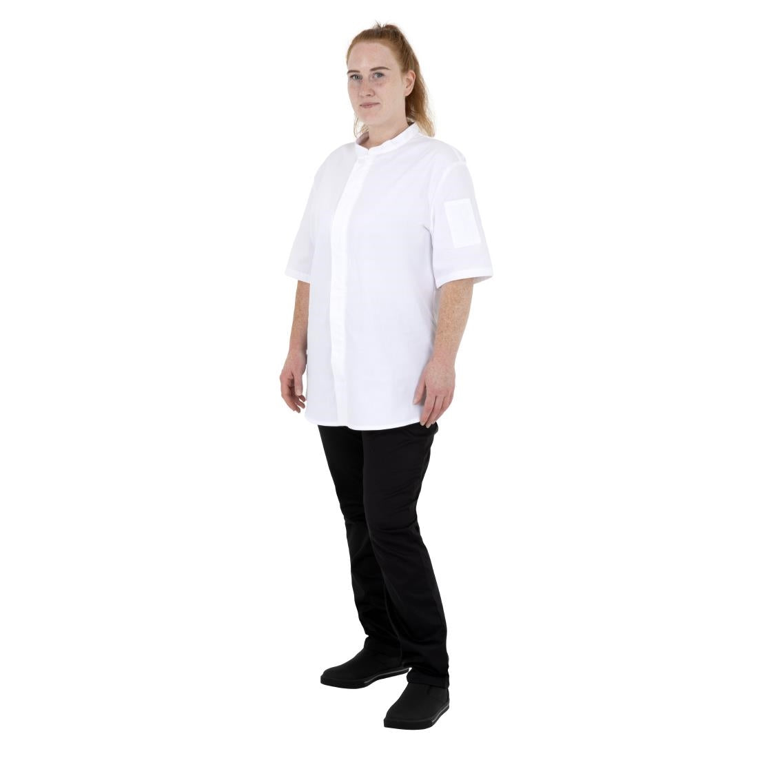 Southside Harlem Chef Jacket Mesh White L