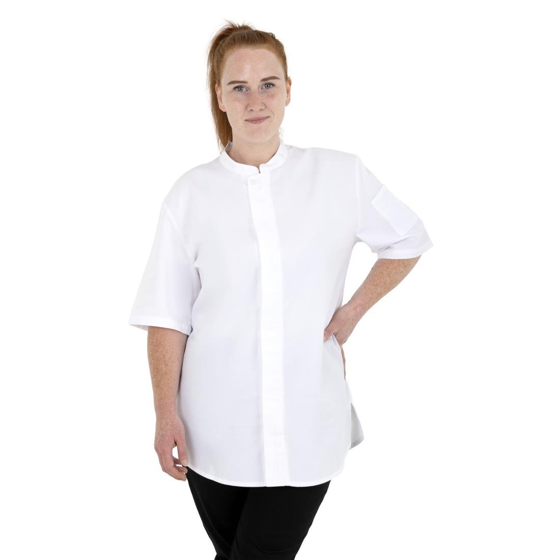Southside Harlem Chef Jacket Mesh White XL