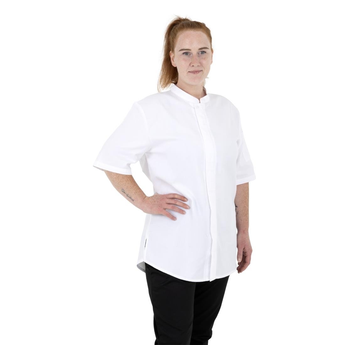 Southside Harlem Chef Jacket Mesh White XL