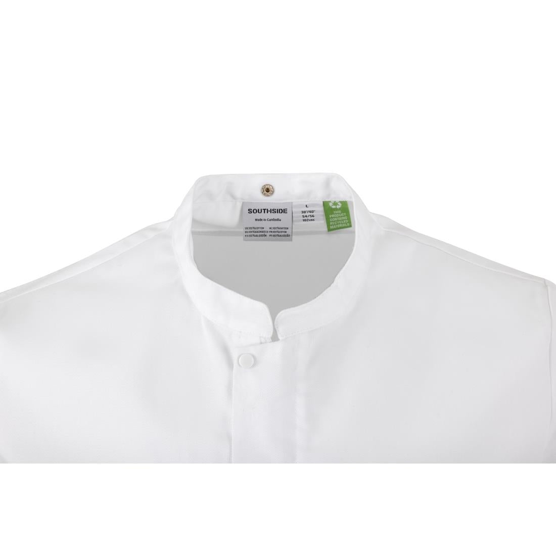 Southside Harlem Chef Jacket Mesh White L