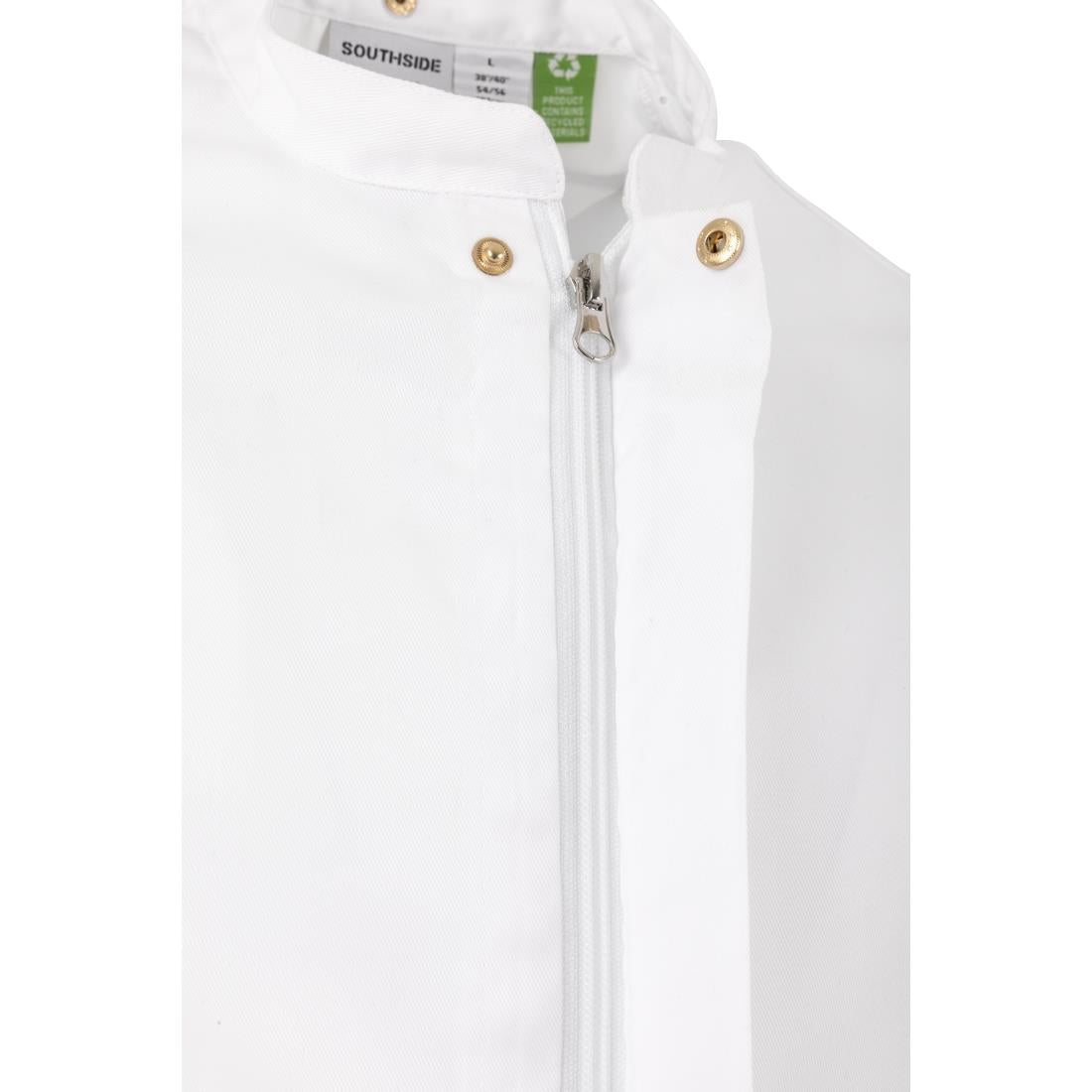 Southside Harlem Chef Jacket Mesh White L