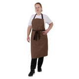 Southside Denim Bib Apron Tan