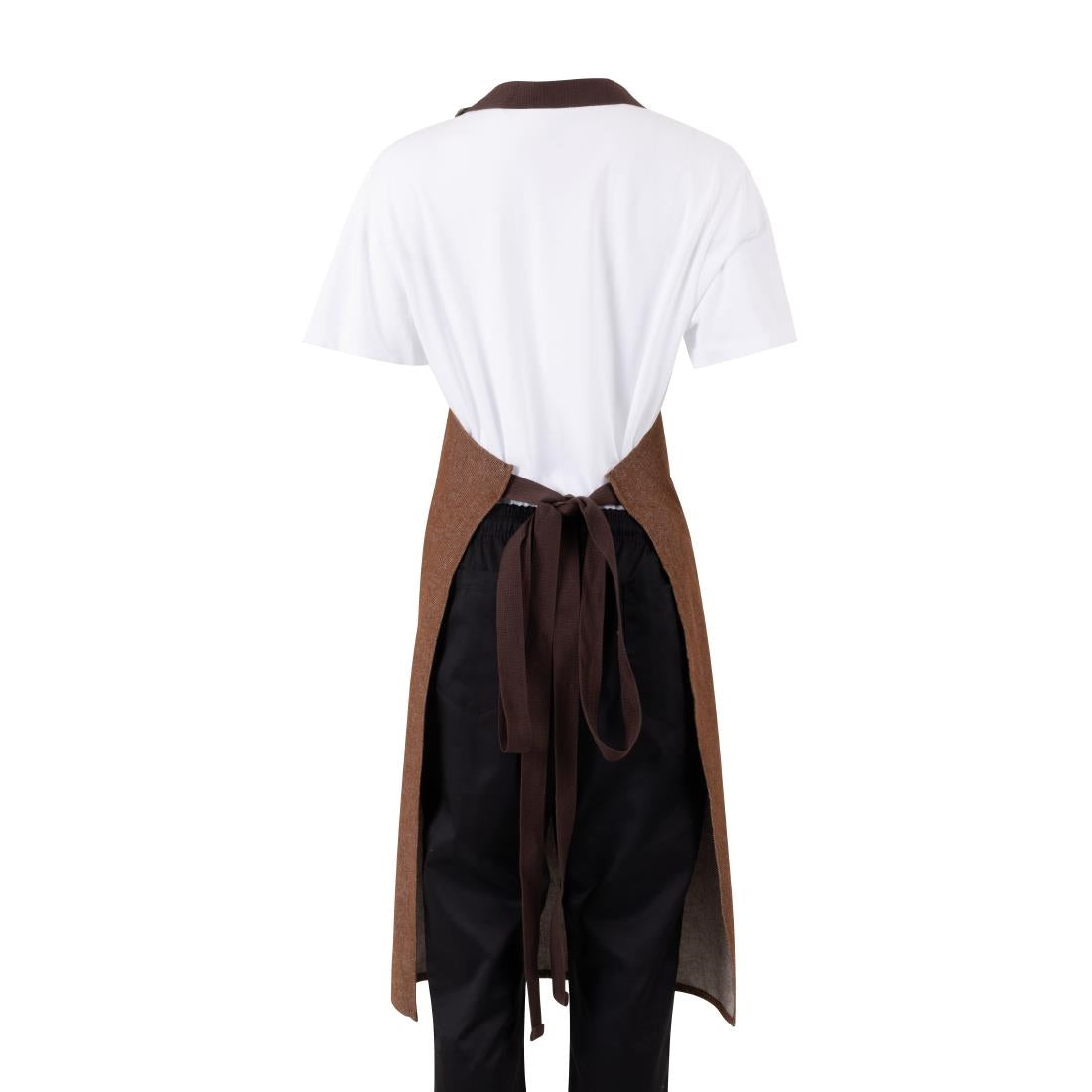 Southside Denim Bib Apron Tan