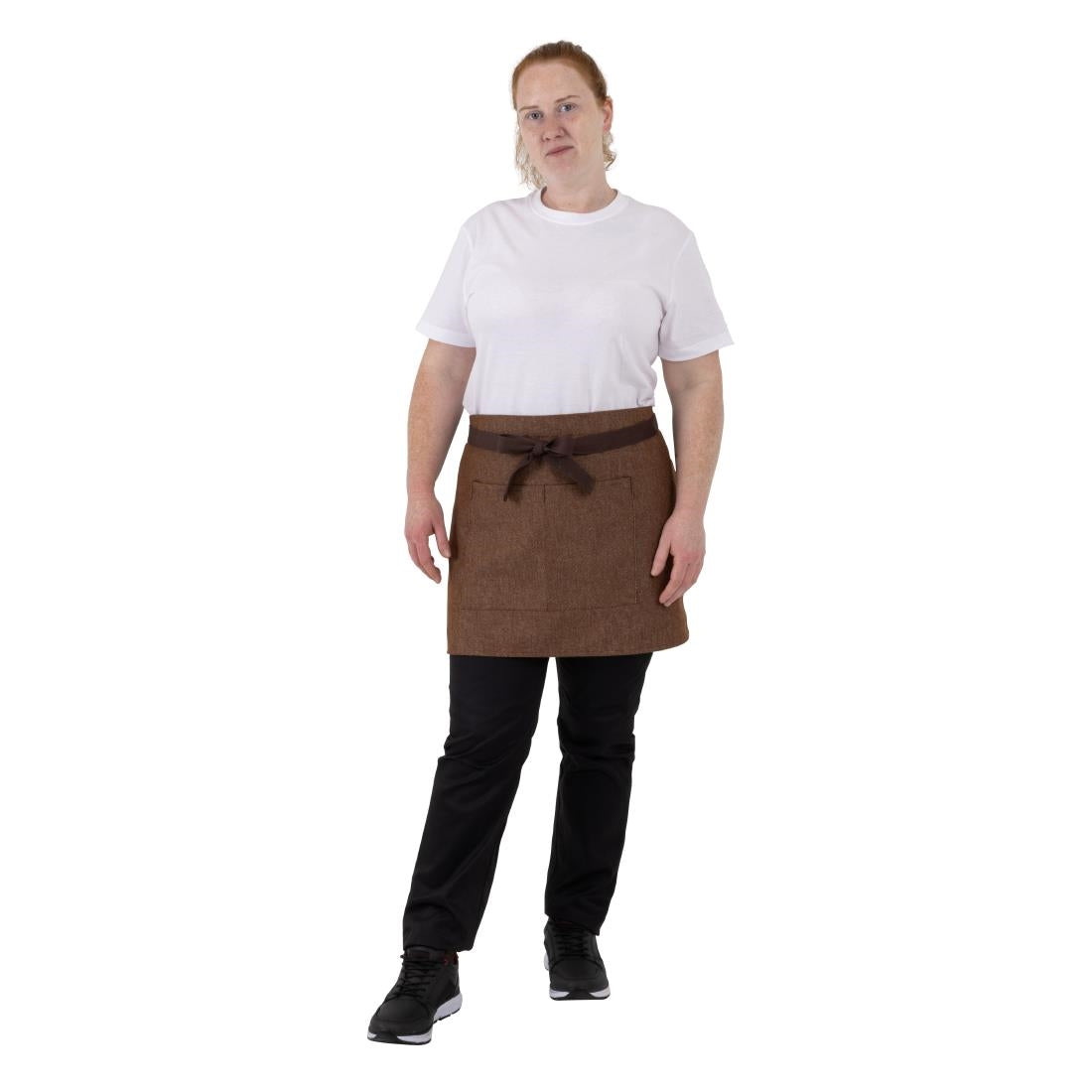 Southside Denim Waist Apron Tan