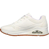 Skechers Womens UNO Slip Resistant Trainers 37 White