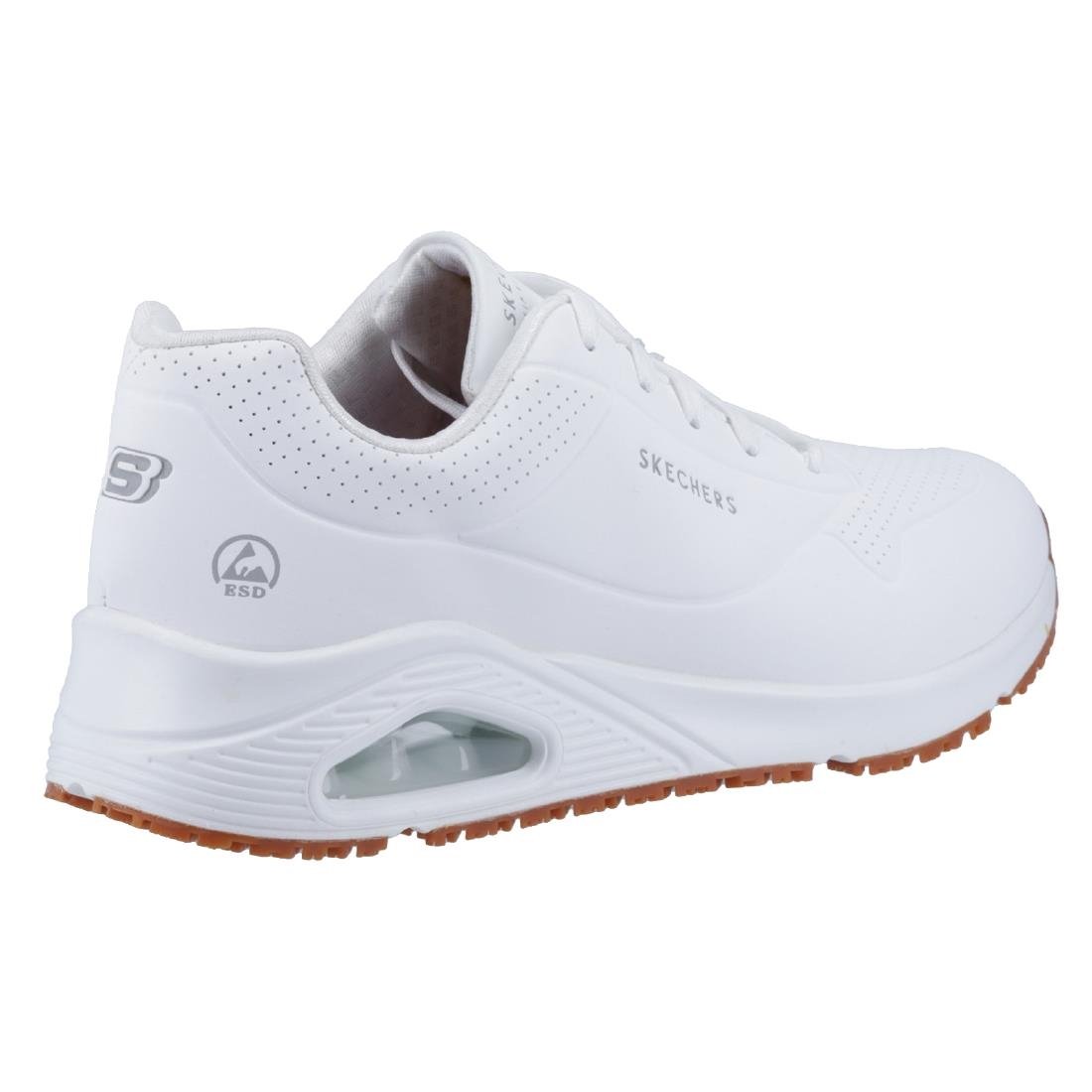 Skechers Womens UNO Slip Resistant Trainers 36 White