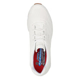 Skechers Mens UNO Slip Resistant Trainers 47.5 White