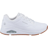Skechers Mens UNO Slip Resistant Trainers 42 White