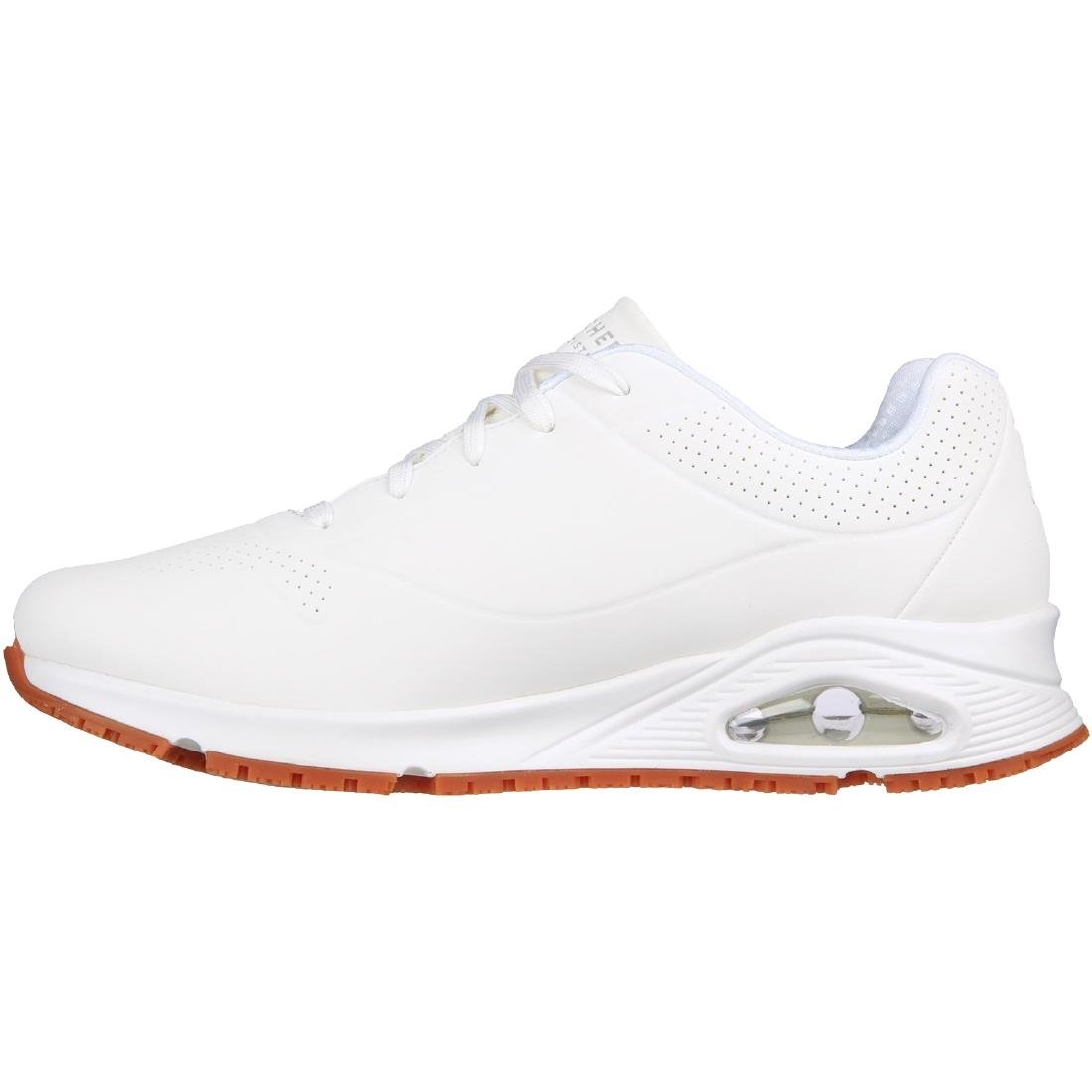 Skechers Mens UNO Slip Resistant Trainers 46 White