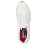 Skechers Mens UNO Slip Resistant Trainers 47.5 White